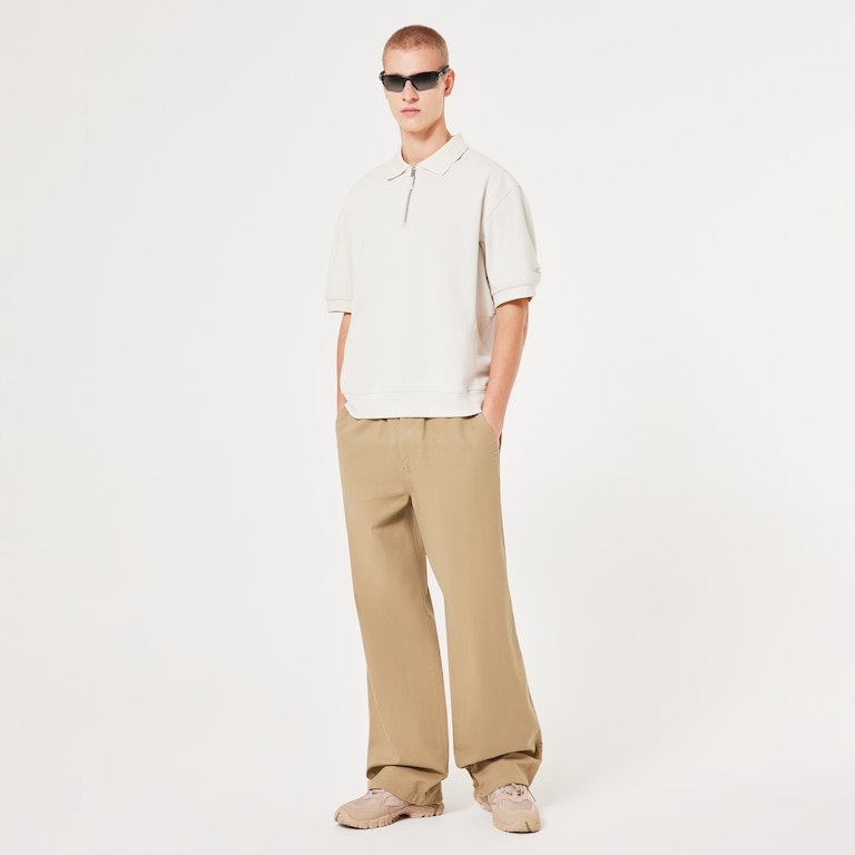 Elastic Waist Chino Pant - Pebble