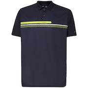 Oakley Hexsplit Stripe RC Polo - Blackout