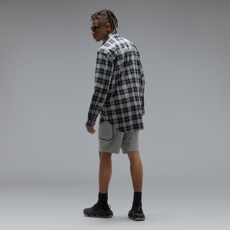 Oak Light Plaid Shirt - Black Check