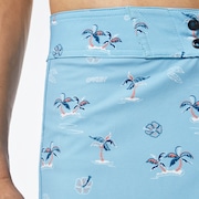 Tropics B1B Rc 19" Boardshort - Aviator Tropical Palms
