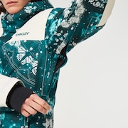 Tc Aurora Rc Insulated Jacket - Green Bandana Pt/White