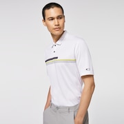 Oakley Hexsplit Stripe RC Polo - White