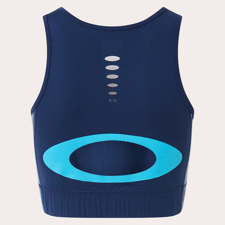 W Pursuit Cropped Top - Team Navy