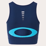 W Pursuit Cropped Top - Team Navy