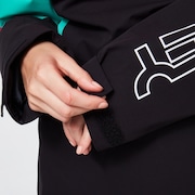 TNP Women's Insulated Anorak - Black/Rubine