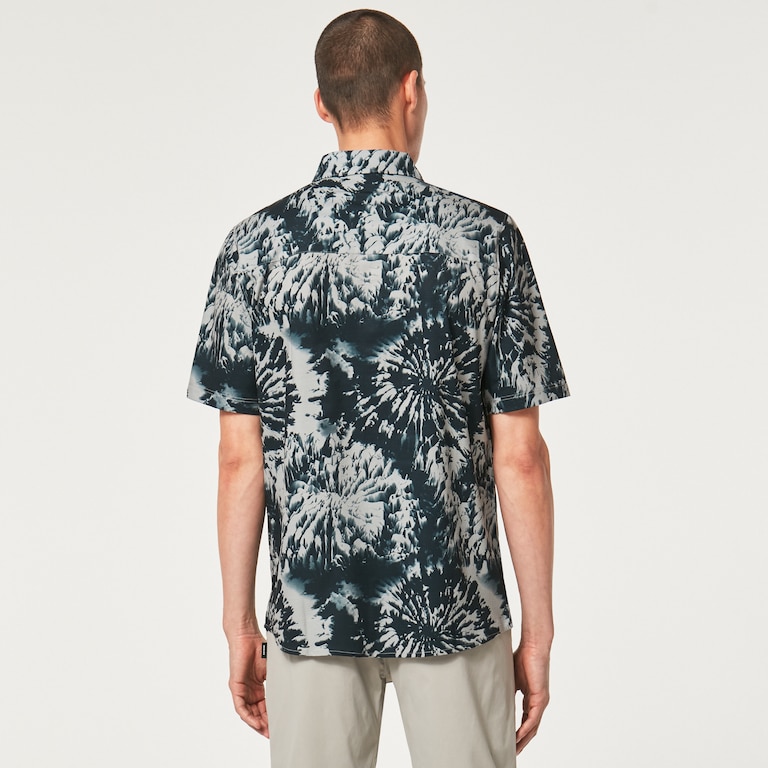 Oakley Mtn Dye Woven - Black Mountain Tie Dye