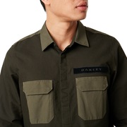 Hybrid Utility Shirt LS - Dark Brush