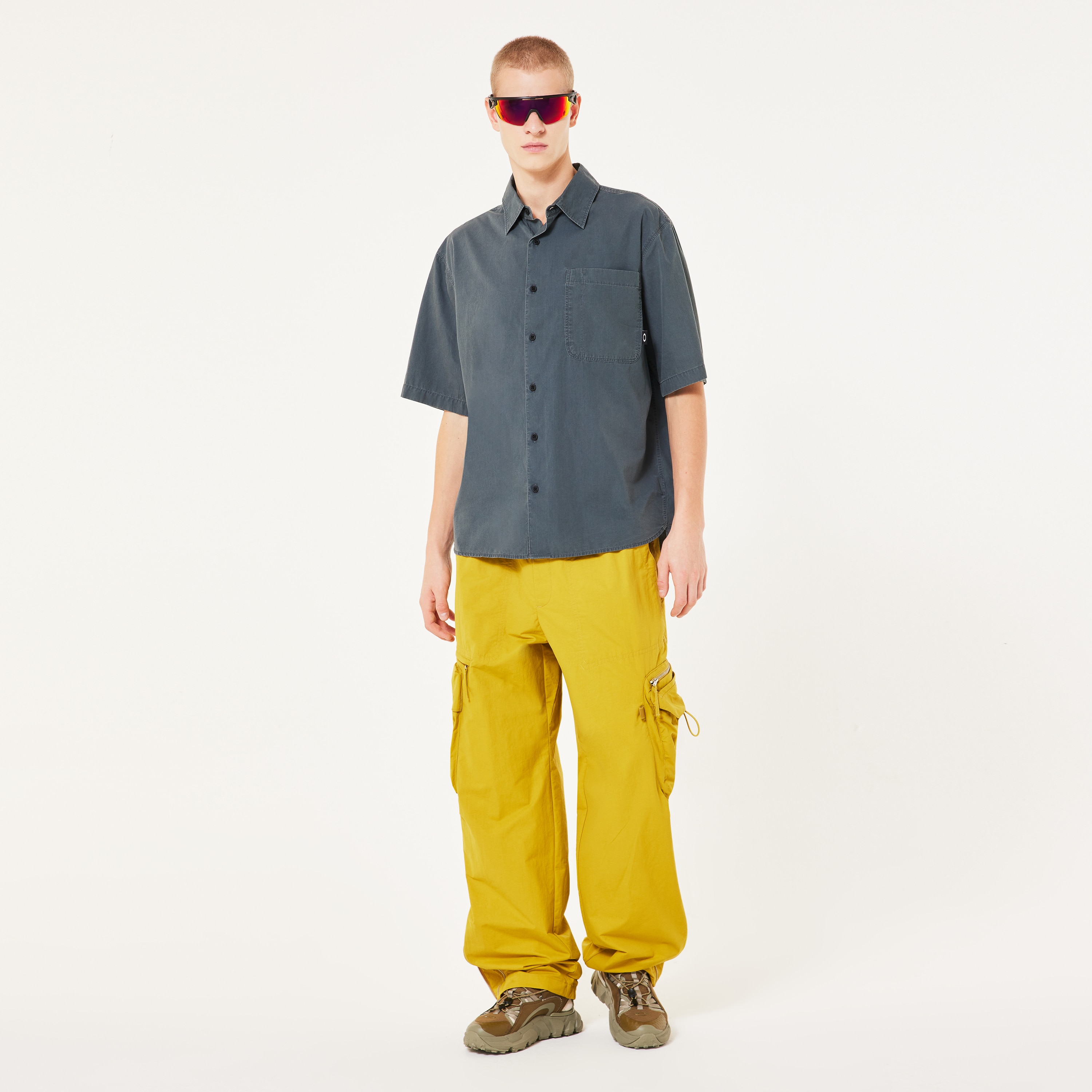 Oakley Men's Poplin Ss Shirt Size: