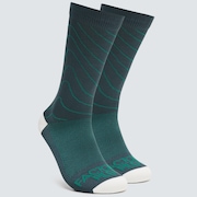 Factory Pilot Mtb Crew Sock - Hunter Green