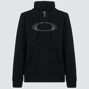 Camo Lines Ellipse FZ Hoodie - Blackout
