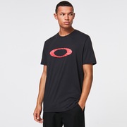 Laser Stripe Ellipse Tee - Blackout