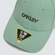 6 Panel Stretch Metallic Hat - New Jade