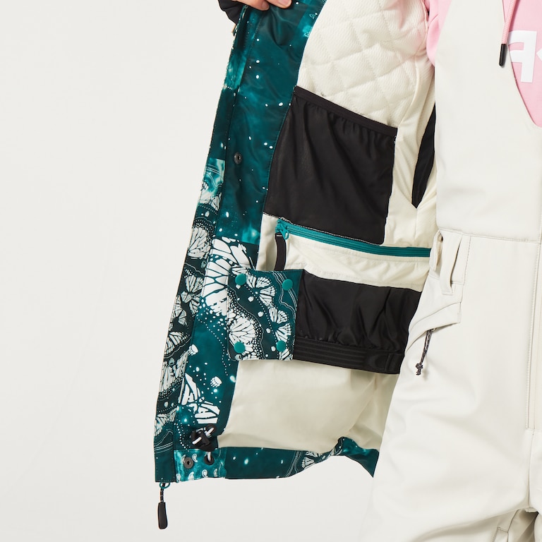 Tc Aurora Rc Insulated Jacket - Green Bandana Pt/White