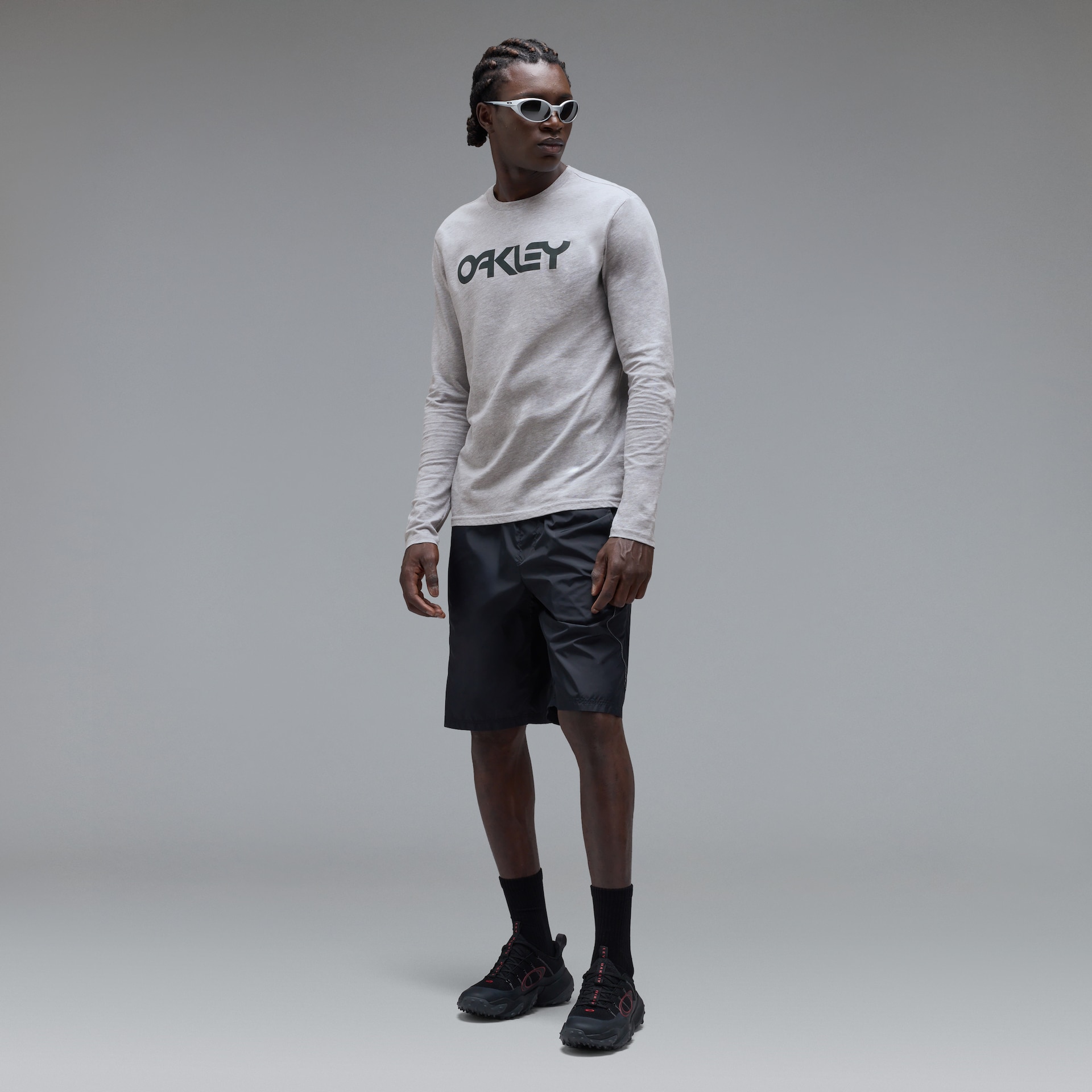 Oakley Men's Mark Ii L/s Tee 2.0 - Granite Heather Size: M