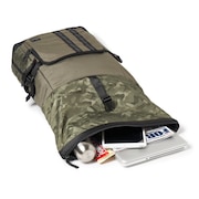 Utility Rolled Up Backpack - Dark Brush