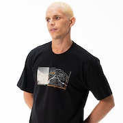 Camiseta Oakley Scale Mountain - Blackout