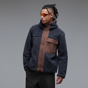 Snowdrift Full Zip Sherpa - Graphite