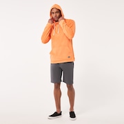 Dawny 1/4 Zip Hoodie - Soft Orange