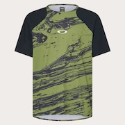 Seeker Airline SS Jersey - Duality Swirl Green/Black