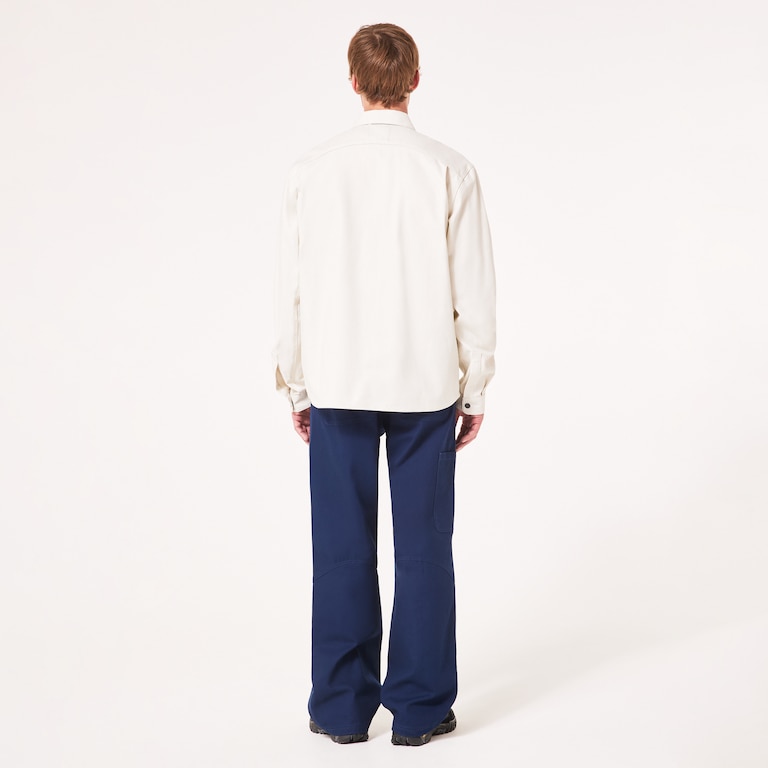 Canvas Snap Jacket - Artic White