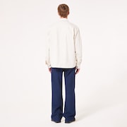 Canvas Snap Jacket - Artic White