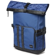 Utility Rolled Up Backpack - Dark Blue