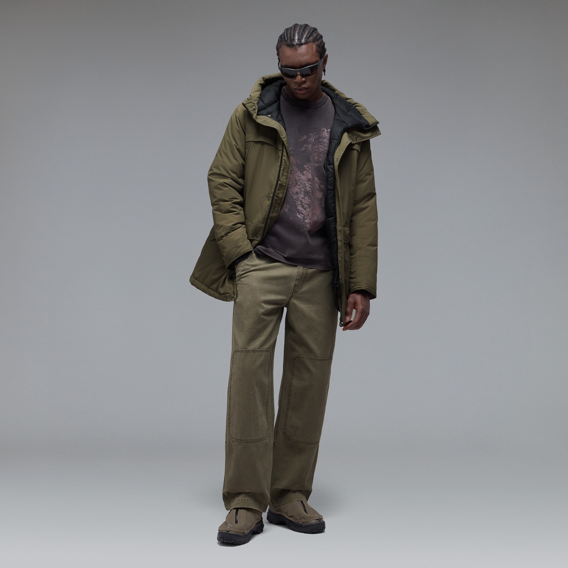 Oakley Men's Mtn Ridge Parka - Deep Olive Size: L