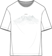 Wired Mtn Scape Tee - White