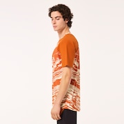 Seeker Airline SS Jersey - Duality Swirl White/Brown