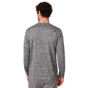 3 Rd-G O Fit Long Sleeve Tee 2.7 - Dark Gray Heather