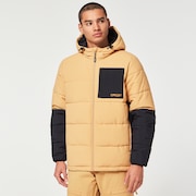 Tahoe Puffy Rc Jacket - Blackout/Light Curry