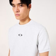Foundational Fleece S/S Crew 2.0 - New Granite Hthr