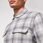 Niseko Tech Flannel - Gray Check