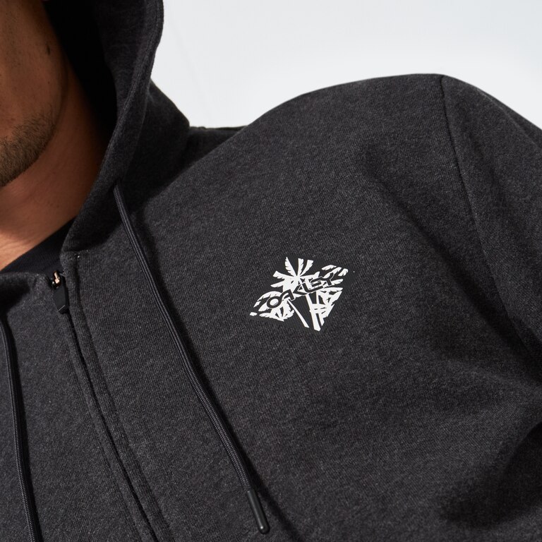 Palms B1B Fz Sweatshirt - Dark Gray Heather