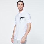 Golf Pocket Polo - White