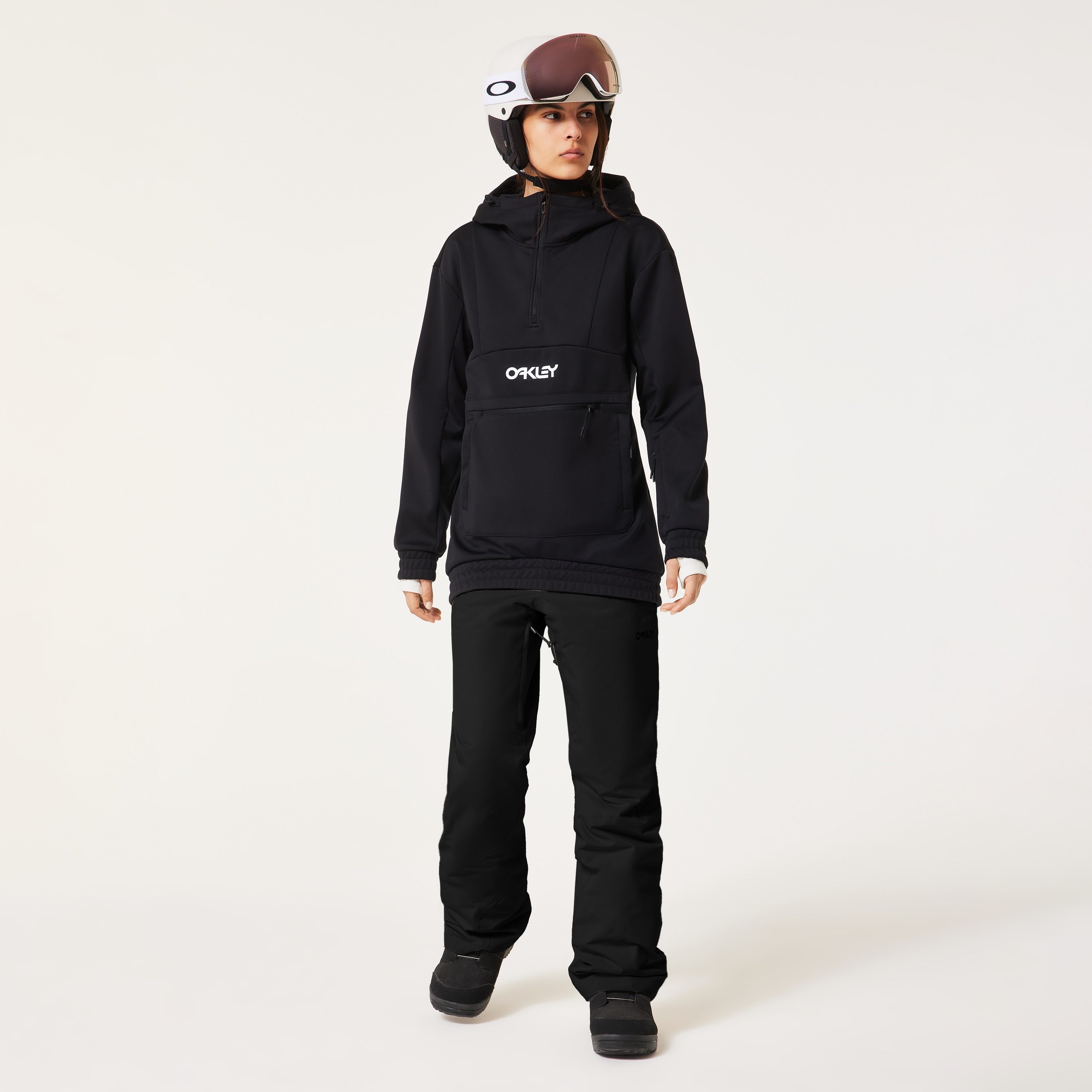 Oakley Women's W.tnp Nose Grab Softshell Hoodie Size: