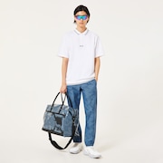O-Sync Pack Abstract Hem Polo - White
