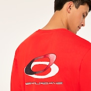 Saturdays NYC X Oakley LS Tee - Flame Scarlet