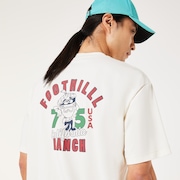 En New Retro Tee Foothill 2.0 - Ceramic White