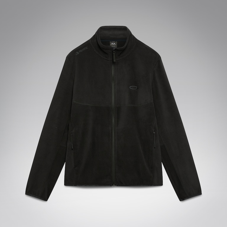 Canopy Polar Zip Sweatshirt​ - Pitch Black