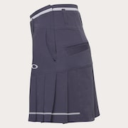 Elevate Deep Rise Pleats Skirt - Dark Cloud