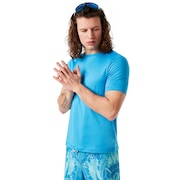 Ellipse Logo Rashguard - Hawaiian Blue