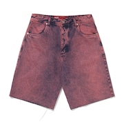 Bermuda Masc Mod Distressed Denin Shorts Piet - Fathom