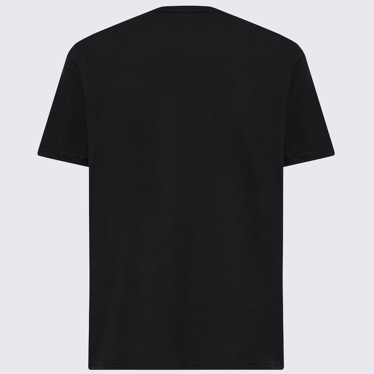 Blurred Scatter Skull Tee - Blackout