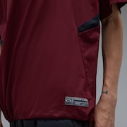Striking SS Wind Pullover H/Z - Maroon