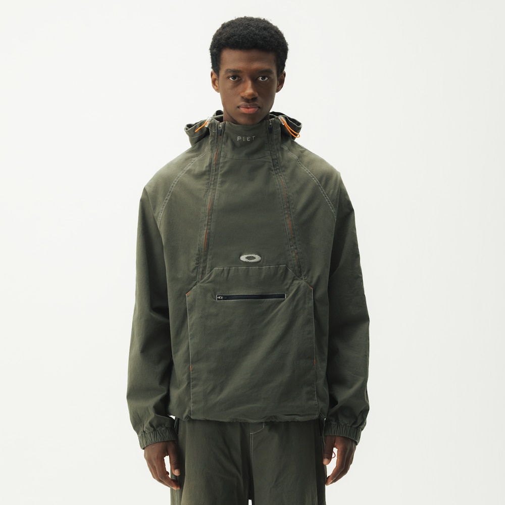 Oakley Jaqueta Masc Mod Static Windbreaker Piet em Night Olive