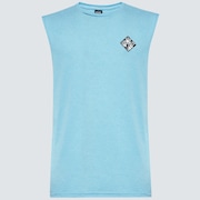 Palms B1B Tank - Bright Blue Heather