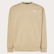 Foundational Fleece L/S Crew 4.0 - Pebble