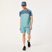 Slant Block Tee 12.0 - Dark Pacific
