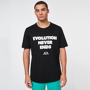 Evolution Never Ends SS Tee - Blackout